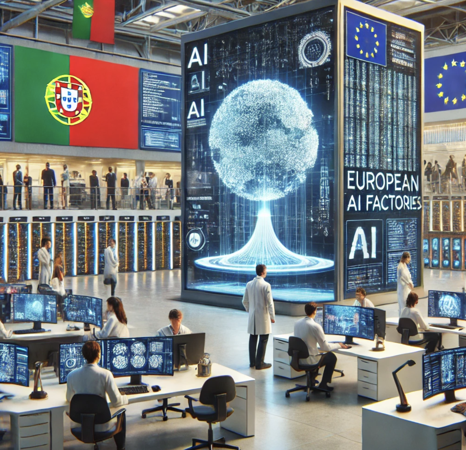 Portugal Integra uma das Primeiras Fábricas de Inteligência Artificial da Europa